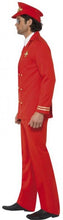 Load image into Gallery viewer, Smiffys High Flyer Costume With Jacket Trousers Hat and Shirt Front - Medium
