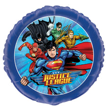 Load image into Gallery viewer, Justice League Round Foil Balloon 18&quot;, Packaged
