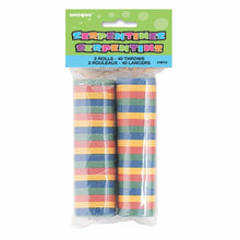 Load image into Gallery viewer, Multi Coloured Paper Streamers (40 Throws)
