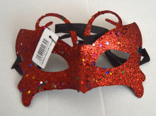 Load image into Gallery viewer, Butterfly Glitter Masquerade Face Mask
