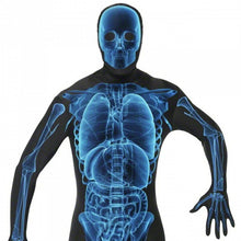 Load image into Gallery viewer, X-Ray Skeleton Second Skin Morphsuit
