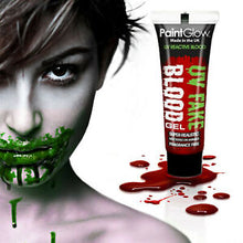 Load image into Gallery viewer, Paint Glow UV Fake Blood Gel - Green Glow
