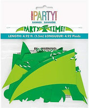 Load image into Gallery viewer, Blue &amp; Green Dinosaur Banner, 5ft
