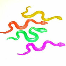Load image into Gallery viewer, Stretch Snakes (20cm) 6 Assorted Colours
