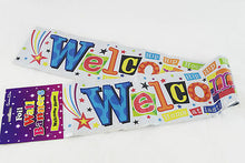 Load image into Gallery viewer, Welcome Home Foil Banner 2.5m
