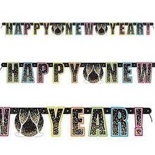 Load image into Gallery viewer, Confetti New Year Jointed Banner 1.52m
