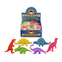 Load image into Gallery viewer, Stretch Dinosaurs (6-7cm) 6 Assorted Designs
