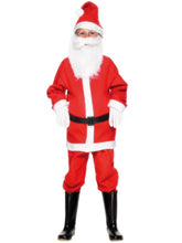 Load image into Gallery viewer, Santa Boy Costume, Red
