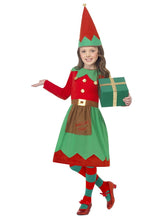 Load image into Gallery viewer, Santa&#39;s Little Helper Elf Costume, Red &amp; Green
