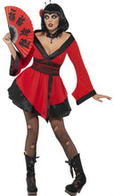 Load image into Gallery viewer, Tokyo Dolls Gothic Geisha Costume
