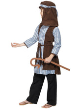 Load image into Gallery viewer, Shepherd Costume, Child, Blue &amp; Brown
