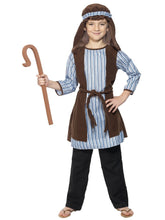Load image into Gallery viewer, Shepherd Costume, Child, Blue &amp; Brown
