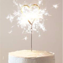 Load image into Gallery viewer, Heart Shaped Sparkler, Gold
