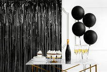 Load image into Gallery viewer, Black Shimmer Curtain Backdrop
