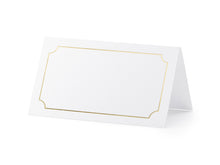 Load image into Gallery viewer, Table Cards With Gold Frame
