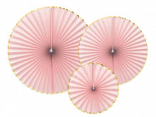 Load image into Gallery viewer, Decorative Rosettes Yummy Light Pink - 3ct
