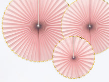 Load image into Gallery viewer, Decorative Rosettes Yummy Light Pink - 3ct
