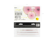 Load image into Gallery viewer, Decorative Rosettes Yummy Light Pink - 3ct
