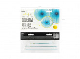 Load image into Gallery viewer, Decorative Rosettes Yummy Light Blue - 3ct
