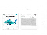 Load image into Gallery viewer, Shark Foil Balloon - 102cm x 62cm
