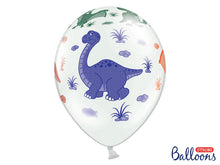 Load image into Gallery viewer, Dinosaur Latex Balloons - 6pcs

