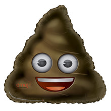 Load image into Gallery viewer, Poop Emoji Giant Shaped Foil Balloon 32&quot;, Packaged

