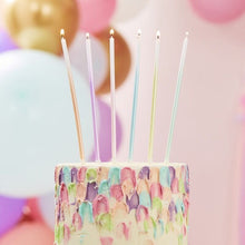 Load image into Gallery viewer, Tall Pastel Ombre Candles, 12 Pack
