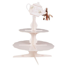 Load image into Gallery viewer, Teapot Tassel Afternoon Tea Cake Stand, 2 Tiered
