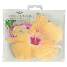 Load image into Gallery viewer, Hawaiian Tiki Tropical Flower Paper Party Napkins

