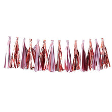 Load image into Gallery viewer, Ginger Ray Rose Gold and Pink Tassel Garland Kit
