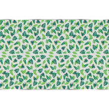 Load image into Gallery viewer, Tropical Leaves Foil Table Cover, 54&quot; x 84&#39;&#39;
