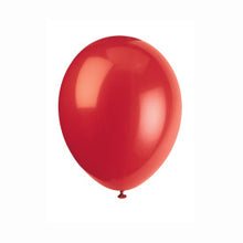 Load image into Gallery viewer, Pack of 12&quot; Latex Balloons, 50ct - Cherry Red

