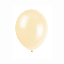 Load image into Gallery viewer, Pack of 12&quot; Latex Balloons, 50ct - Ivory Cream
