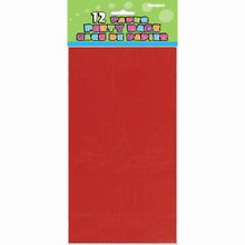 Load image into Gallery viewer, Ruby Red Paper Party Bags, 12ct
