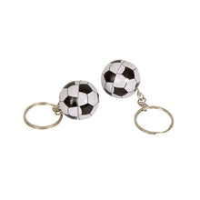 Load image into Gallery viewer, Soccer Ball Keychains, 12ct
