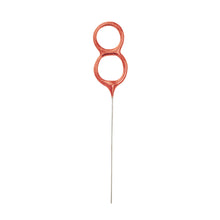 Load image into Gallery viewer, Birthday Rose Gold Glitz Number 8 Sparkler 7&quot;

