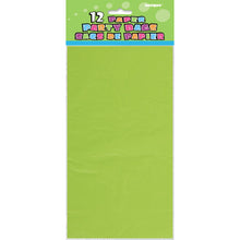 Load image into Gallery viewer, Lime Green Paper Party Bags, 12ct
