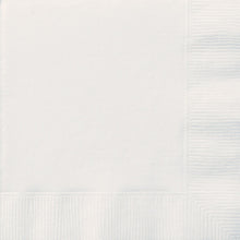 Load image into Gallery viewer, White Solid Luncheon Napkins, 20ct - 50ct
